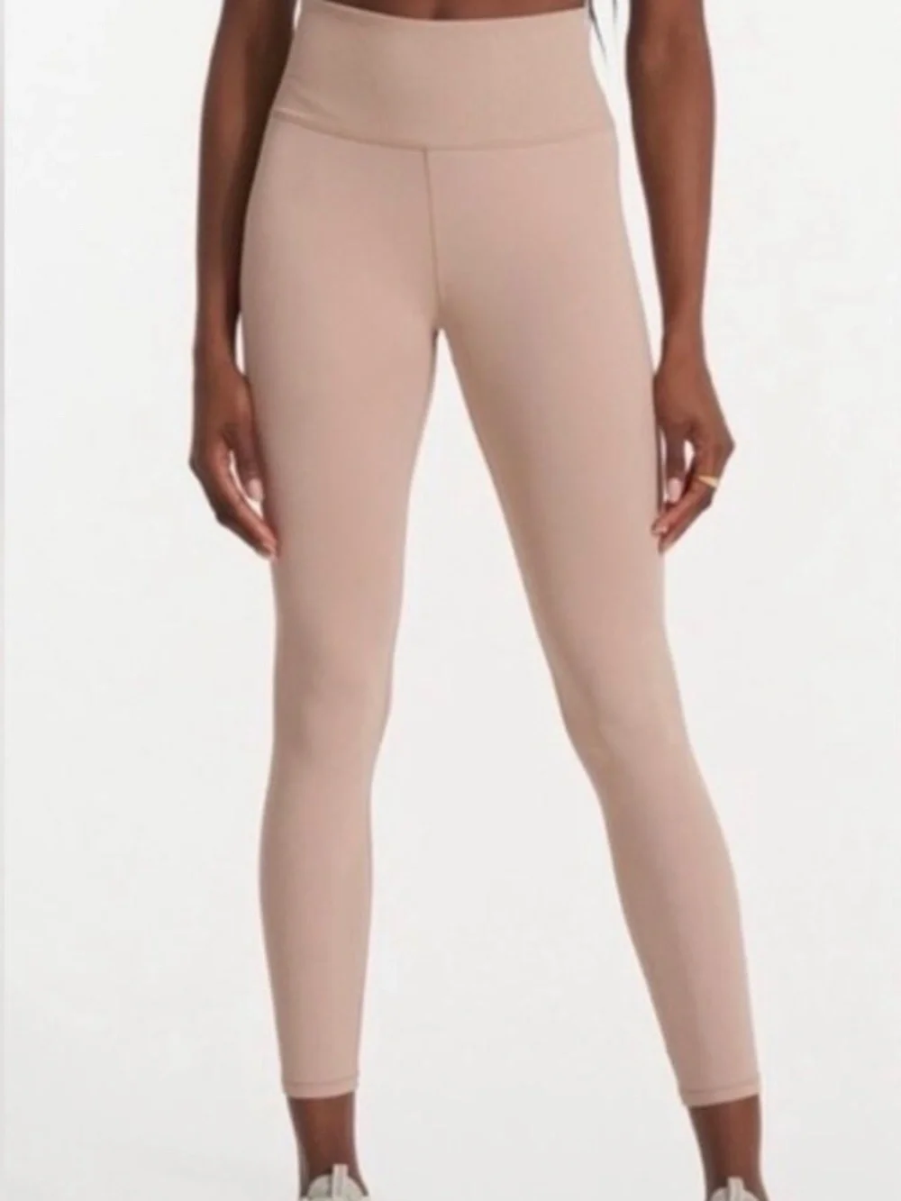 Vuori Ribbed Studio Leggings Coconut M